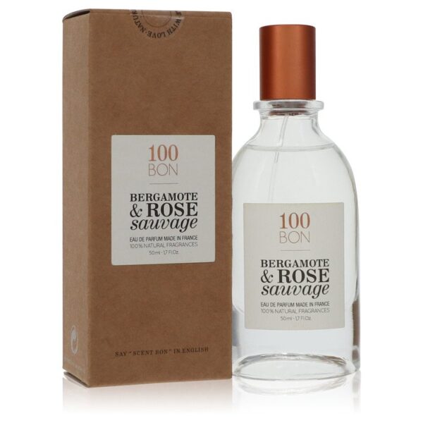 100 Bon Bergamote & Rose Sauvage Eau De Parfum Spray (Unisex Refillable) By 100 Bon - 1.7oz (50 ml)