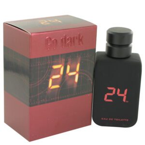 24 Go Dark The Fragrance Eau De Toilette Spray By ScentStory - 3.4oz (100 ml)