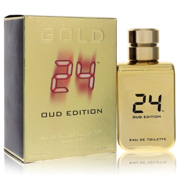 24 Gold Oud Edition Cologne By ScentStory Eau De Toilette Concentree Spray (Unisex)