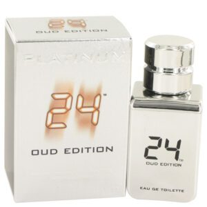 24 Platinum Oud Edition Eau De Toilette Concentree Spray By ScentStory - 1.7oz (50 ml)