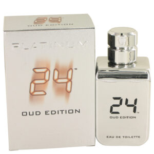 24 Platinum Oud Edition Eau De Toilette Concentree Spray (Unisex) By ScentStory - 3.4oz (100 ml)