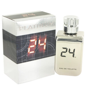 24 Platinum The Fragrance Eau De Toilette Spray By ScentStory - 3.4oz (100 ml)