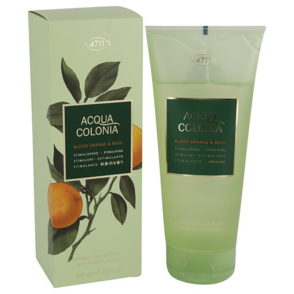 4711 Acqua Colonia Blood Orange & Basil Perfume By 4711 Shower Gel
