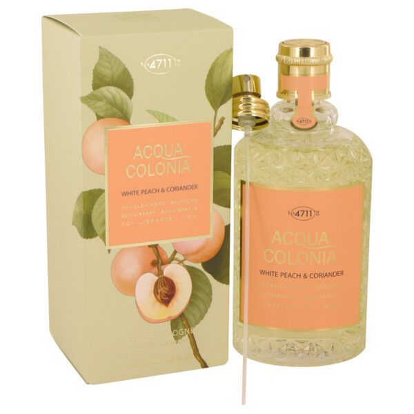 4711 Acqua Colonia White Peach & Coriander Perfume By 4711 Eau De Cologne Spray (Unisex)