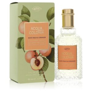 4711 Acqua Colonia White Peach & Coriander Eau De Cologne Spray (Unisex) By 4711 - 1.7oz (50 ml)