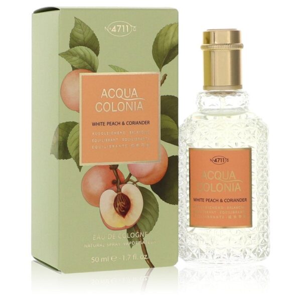 4711 Acqua Colonia White Peach & Coriander Perfume By 4711 Eau De Cologne Spray (Unisex)