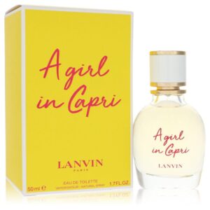 A Girl In Capri Eau De Toilette Spray By Lanvin - 1.7oz (50 ml)