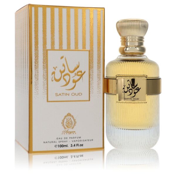 Aayan Satin Oud Eau De Parfum Spray By Aayan Perfume - 3.4oz (100 ml)