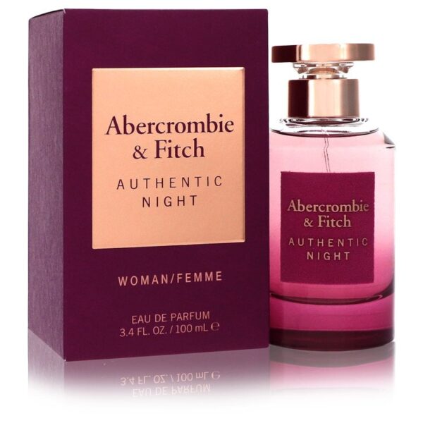 Abercrombie & Fitch Authentic Night Eau De Parfum Spray By Abercrombie & Fitch - 3.4oz (100 ml)
