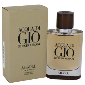 Acqua Di Gio Absolu Eau De Parfum Spray By Giorgio Armani - 2.5oz (75 ml)