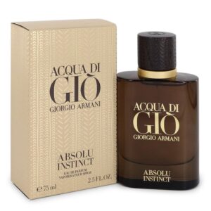 Acqua Di Gio Absolu Instinct Eau De Parfum Spray By Giorgio Armani - 2.5oz (75 ml)