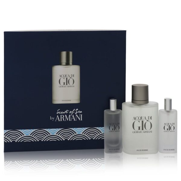 Acqua Di Gio Cologne By Giorgio Armani Gift Set
