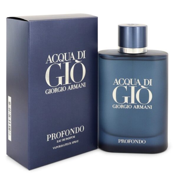 Acqua Di Gio Profondo Eau De Parfum Spray By Giorgio Armani - 4.2oz (125 ml)