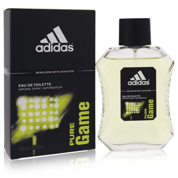 Adidas Pure Game Eau De Toilette Spray By Adidas - 3.4oz (100 ml)