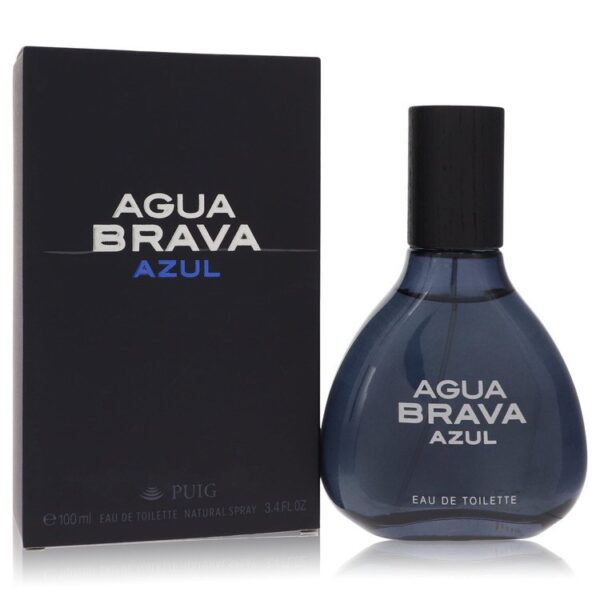 Agua Brava Azul Eau De Toilette Spray By Antonio Puig - 3.4oz (100 ml)