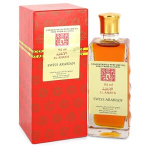Al Anaka Concentrated Perfume Oil Free From Alcohol (Unisex) By Swiss Arabian - 3.2oz (95 ml)