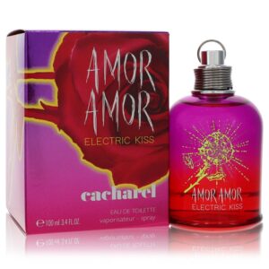 Amor Amor Electric Kiss Eau De Toilette Spray By Cacharel - 3.4oz (100 ml)