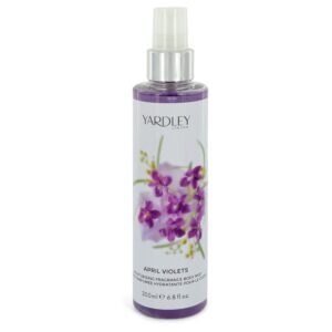 April Violets Body Mist By Yardley London - 6.8oz (200 ml)
