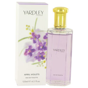 April Violets Eau De Toilette Spray By Yardley London - 4.2oz (125 ml)