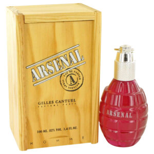 Arsenal Dark Red Eau De Parfum Spray By Gilles Cantuel - 3.4oz (100 ml)