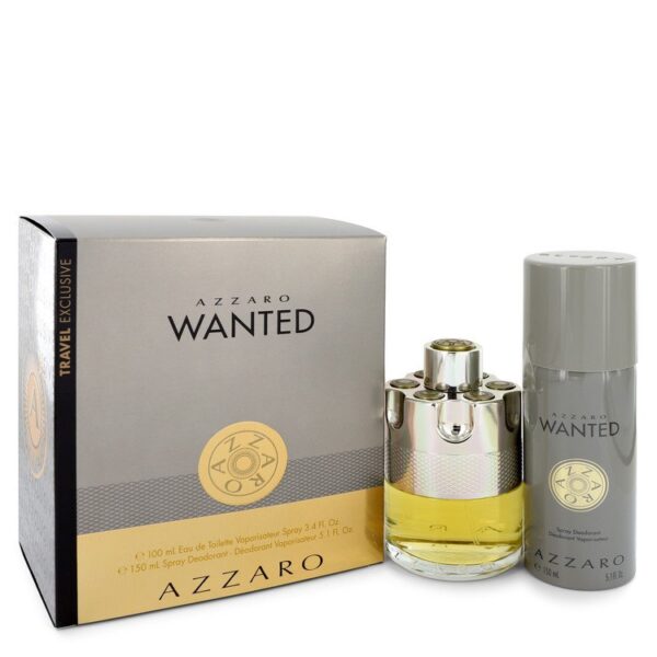Azzaro Wanted Cologne By Azzaro Gift Set