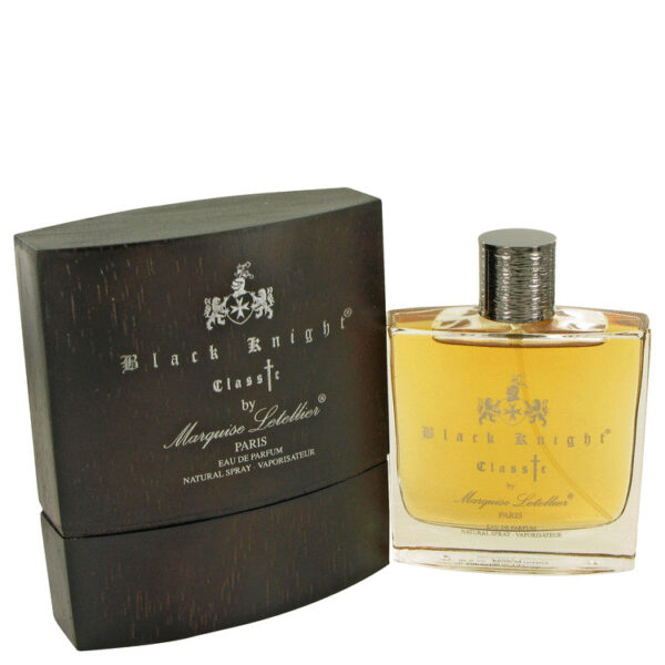 Black Knight Classic Eau De Parfum Spray By Marquise Letellier - 3.3oz (100 ml)