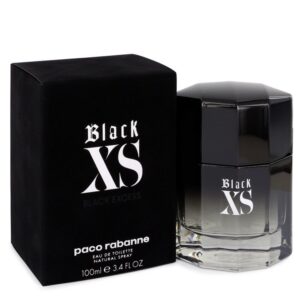 Black Xs Eau De Toilette Spray (2018 New Packaging) By Paco Rabanne - 3.4oz (100 ml)