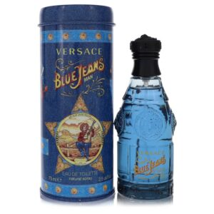 Blue Jeans Eau De Toilette Spray (New Packaging) By Versace - 2.5oz (75 ml)