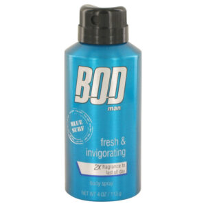 Bod Man Blue Surf Body spray By Parfums De Coeur - 4oz (120 ml)