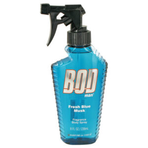 Bod Man Fresh Blue Musk Body Spray By Parfums De Coeur - 8oz (235 ml)