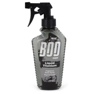 Bod Man Liquid Titanium Fragrance Body Spray By Parfums De Coeur - 8oz (235 ml)