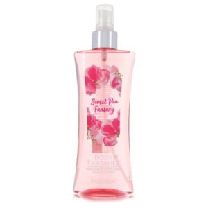 Body Fantasies Signature Pink Sweet Pea Fantasy Body Spray By Parfums De Coeur - 8oz (235 ml)