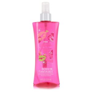 Body Fantasies Signature Pink Vanilla Kiss Fantasy Body Spray By Parfums De Coeur - 8oz (235 ml)