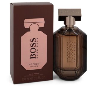 Boss The Scent Absolute Eau De Parfum Spray By Hugo Boss - 3.3oz (100 ml)