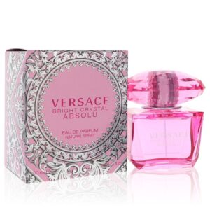 Bright Crystal Absolu Eau De Parfum Spray By Versace - 3oz (90 ml)