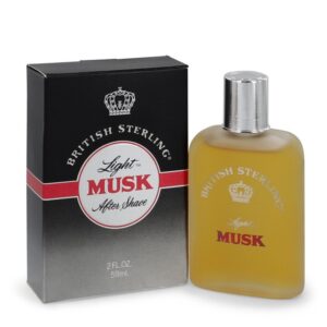 British Sterling Light Musk After Shave By Dana - 2oz (60 ml)