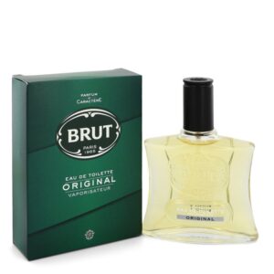 Brut Eau De Toilette Spray (Original Glass Bottle) By Faberge - 3.4oz (100 ml)