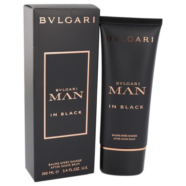 Bvlgari Man In Black After Shave Balm By Bvlgari - 3.4oz (100 ml)