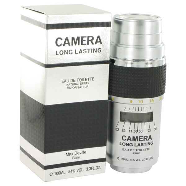 Camera Long Lasting Eau De Toilette Spray By Max Deville - 3.4oz (100 ml)