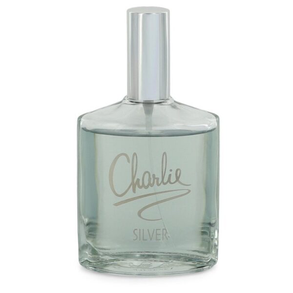 Charlie Silver Eau De Toilette Spray (unboxed) By Revlon - 3.4oz (100 ml)
