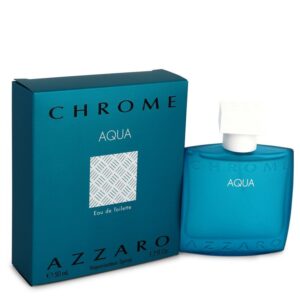 Chrome Aqua Eau De Toilette Spray By Azzaro - 1.7oz (50 ml)