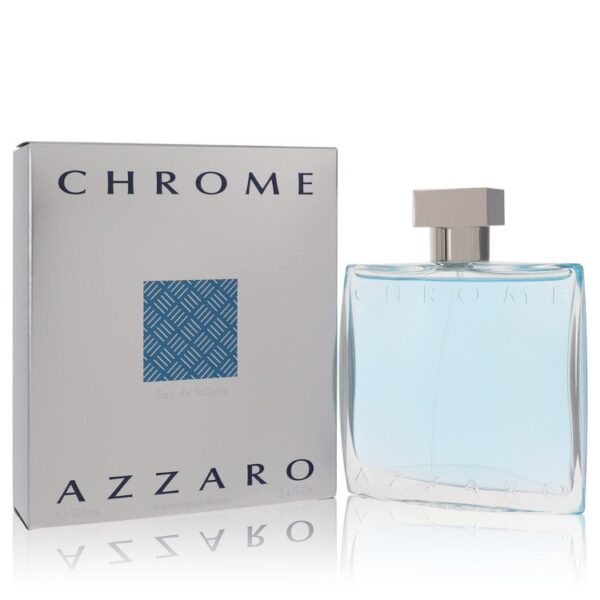 Chrome Eau De Toilette Spray By Azzaro - 3.4oz (100 ml)