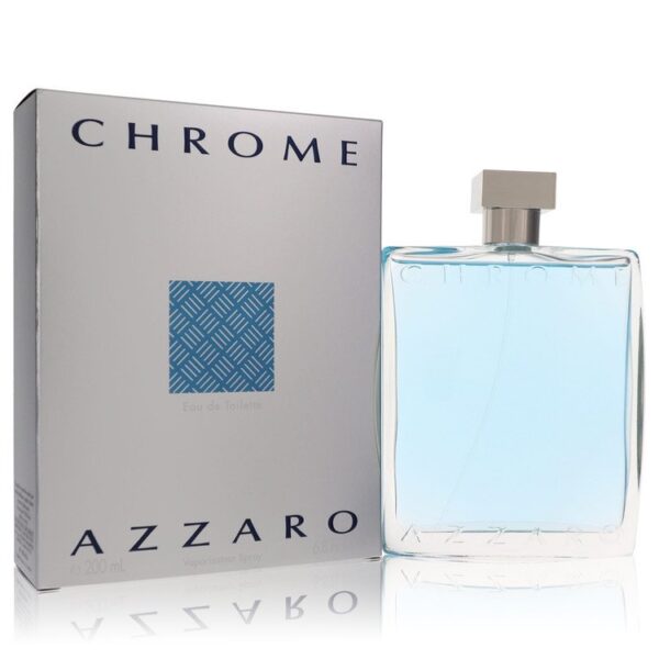 Chrome Eau De Toilette Spray By Azzaro - 6.8oz (200 ml)