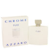 Chrome Pure Eau De Toilette Spray By Azzaro – 3.4oz (100 ml)