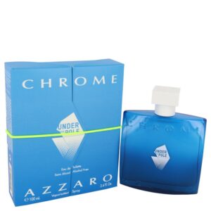 Chrome Under The Pole Eau De Toilette Spray (Alcohol Free) By Azzaro - 3.4oz (100 ml)