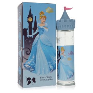 Cinderella Eau De Toilette Spray (Castle Packaging) By Disney - 3.4oz (100 ml)