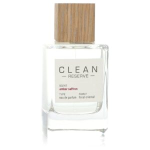Clean Amber Saffron Eau De Parfum Spray (Tester) By Clean - 3.4oz (100 ml)