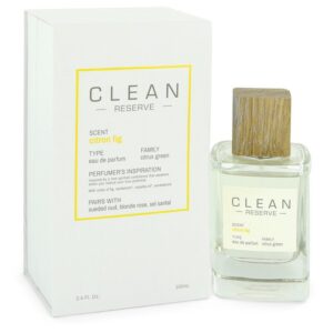 Clean Reserve Citron Fig Eau De Parfum Spray By Clean - 3.4oz (100 ml)