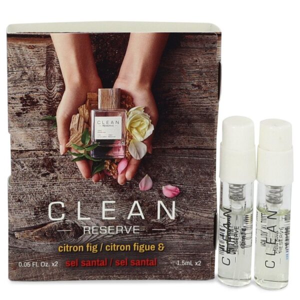 Clean Reserve Citron Fig Vial Set Includes Citron Fig and Sel Santal By Clean - 0.05oz (0 ml)