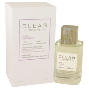 Clean Reserve Velvet Flora Eau De Parfum Spray By Clean - 3.4oz (100 ml)